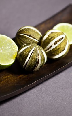 Dried lime